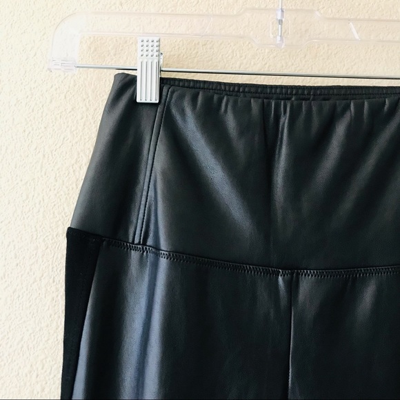 Wilfred Free Vegan Leather High Rise Leggings - Picture 2 of 4